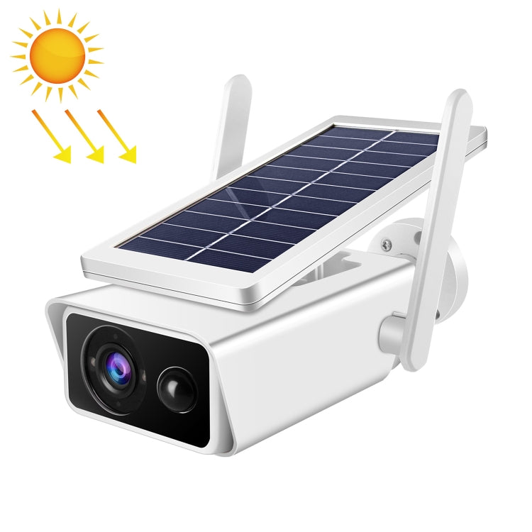 T13-2 1080P HD Solar Powered 2.4GHz WiFi Security Camera without Battery, Support Motion Detection, Night Vision, Two Way Audio, TF Card, T13-2 without Battery T13-2 1080P HD Solar Powered 2.4GHz WiFi Security Camera without Battery, Support Motion Detection, Night Vision, Two Way Audio, TF Card, T13-2 without Battery